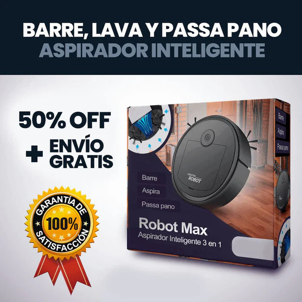 Robot de Limpieza 3 en 1 MaxClean [COMPRA 1 Y LLEVA 2]